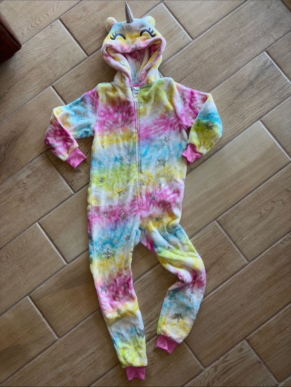 Hooded unicorn sleeper size 5/6